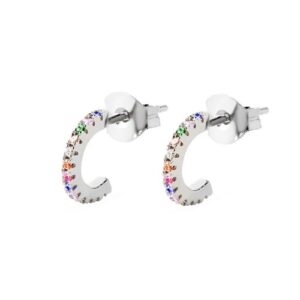 aros crazy hoops silver