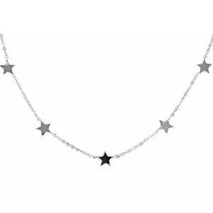 collar tiny star silver fondo blanco