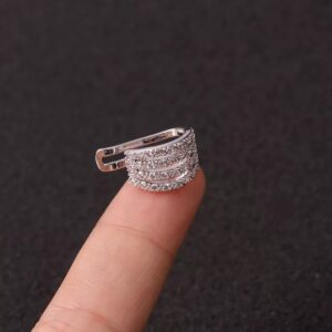 Ear Cuff Lines Silver