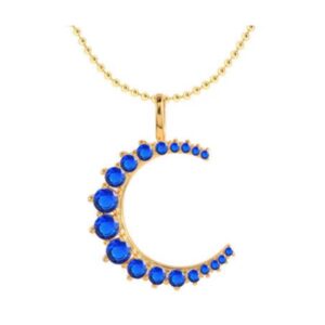 Collar Moon Saphir