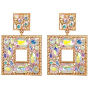 Pendientes Square in Diamonds