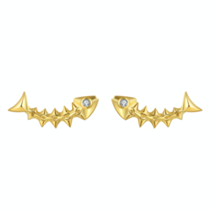 Pendientes Golden Fishbone