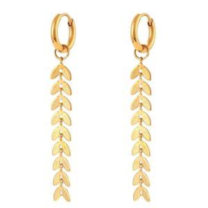 Pendientes Espiga Gold